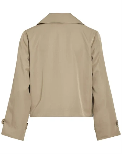 Vila - VIAddison Short Jakke - Savannah Tan